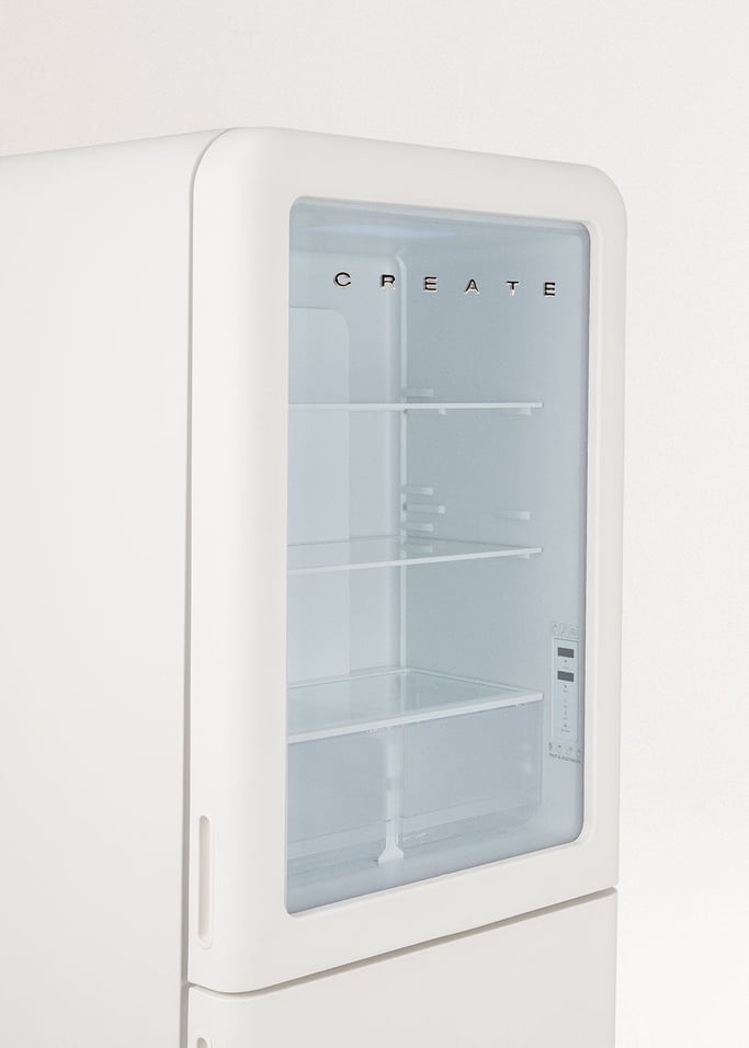 FRIDGE RETRO KNOCK KNOCK 401L - 401L No Frost koel-vriescombinatie met kijkvenster in retrostijl, afbeelding van de galerij 20