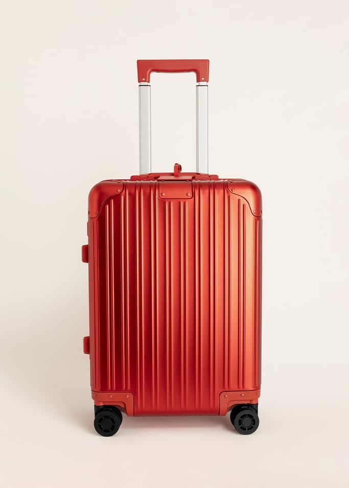 LUGGAGE ALUMINIUM - Harde aluminium koffer met TSA-slot en multidirectionele wielen, afbeelding van de galerij 8
