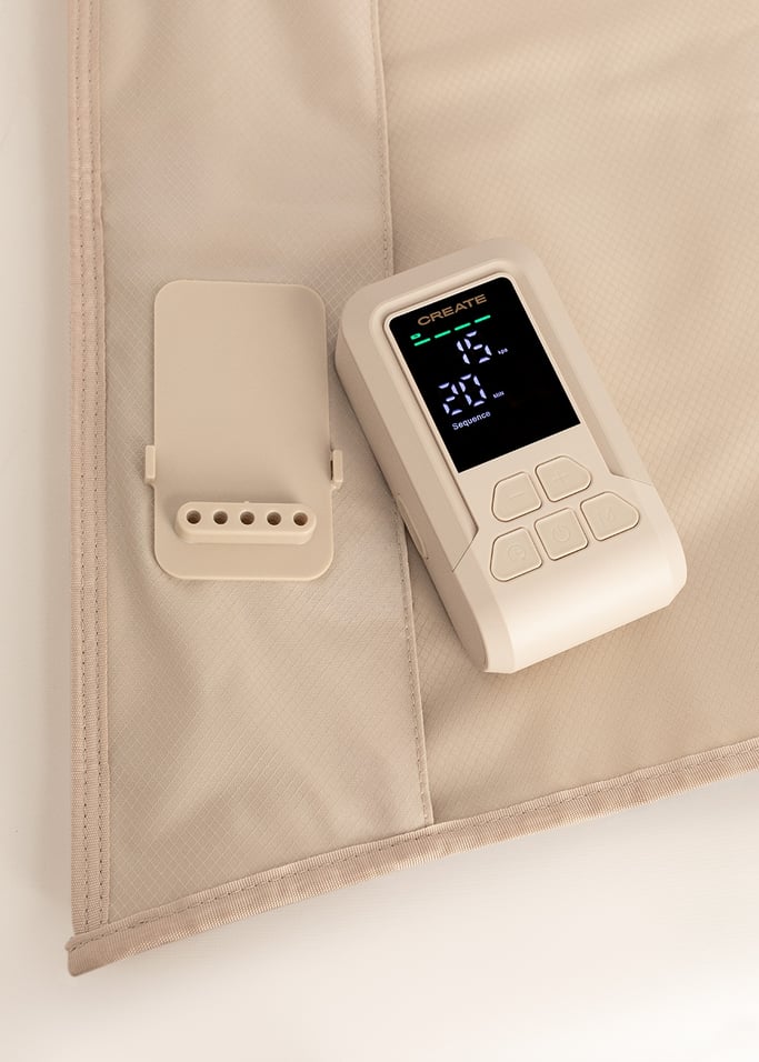 BODYCARE PRESSO BOOTS - Draadloze pressotherapielaarzen met 5 luchtkamers, afbeelding van de galerij 9