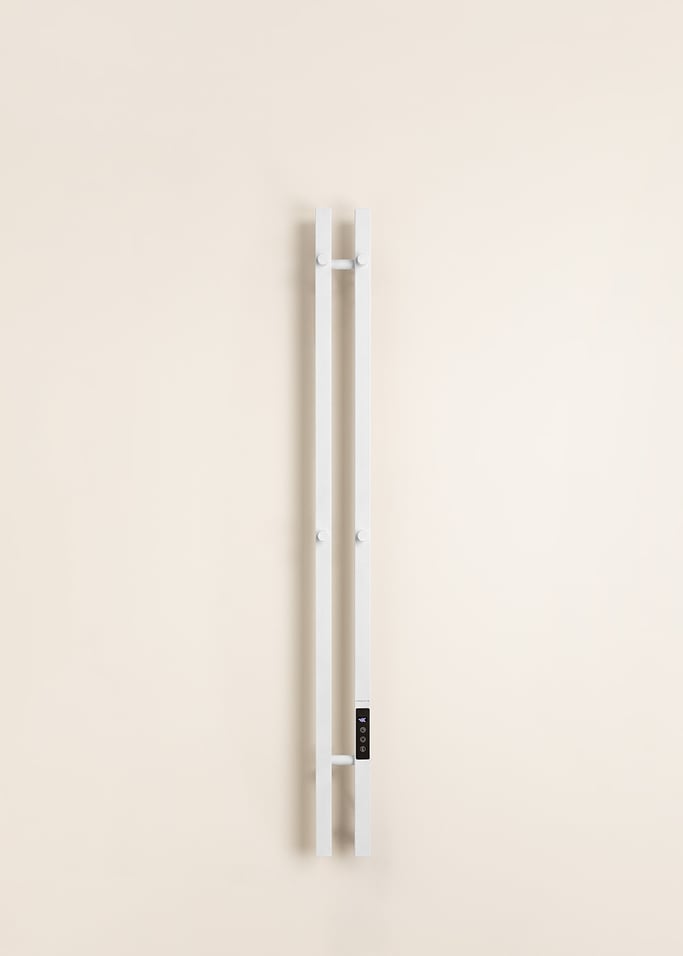 WARM TOWEL TUBE FLAT - Elektrische handdoekwarmer met dubbele stang, 80 W, afbeelding van de galerij 3