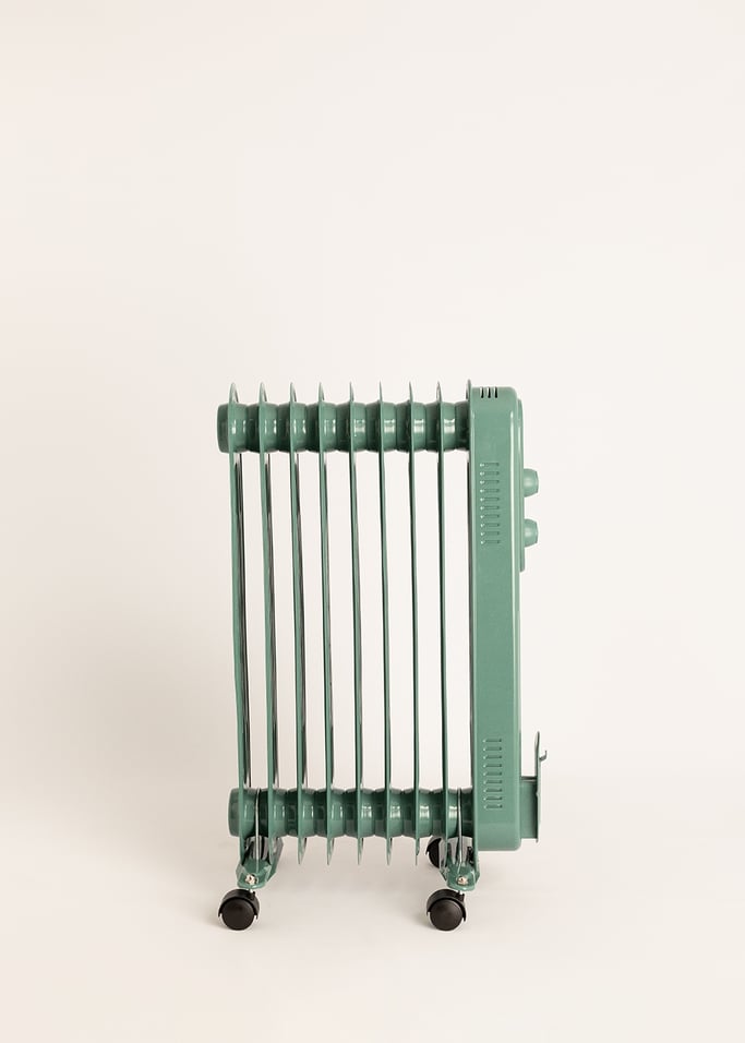 WARM OIL RETRO - Olieradiator met 9 ribben, 2000 W en wielen, afbeelding van de galerij 5