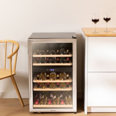 WINECOOLER XL - Chłodziarka Do Wina 46 Butelek Stal Nierdzewna By CREATE