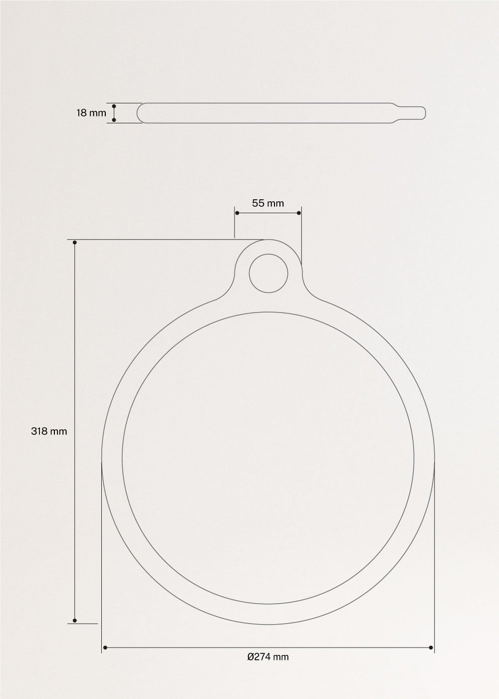 KITCHENWARE ESSENTIALS - Deski do krojenia z drewna akacjowego, medidas foto vertical
