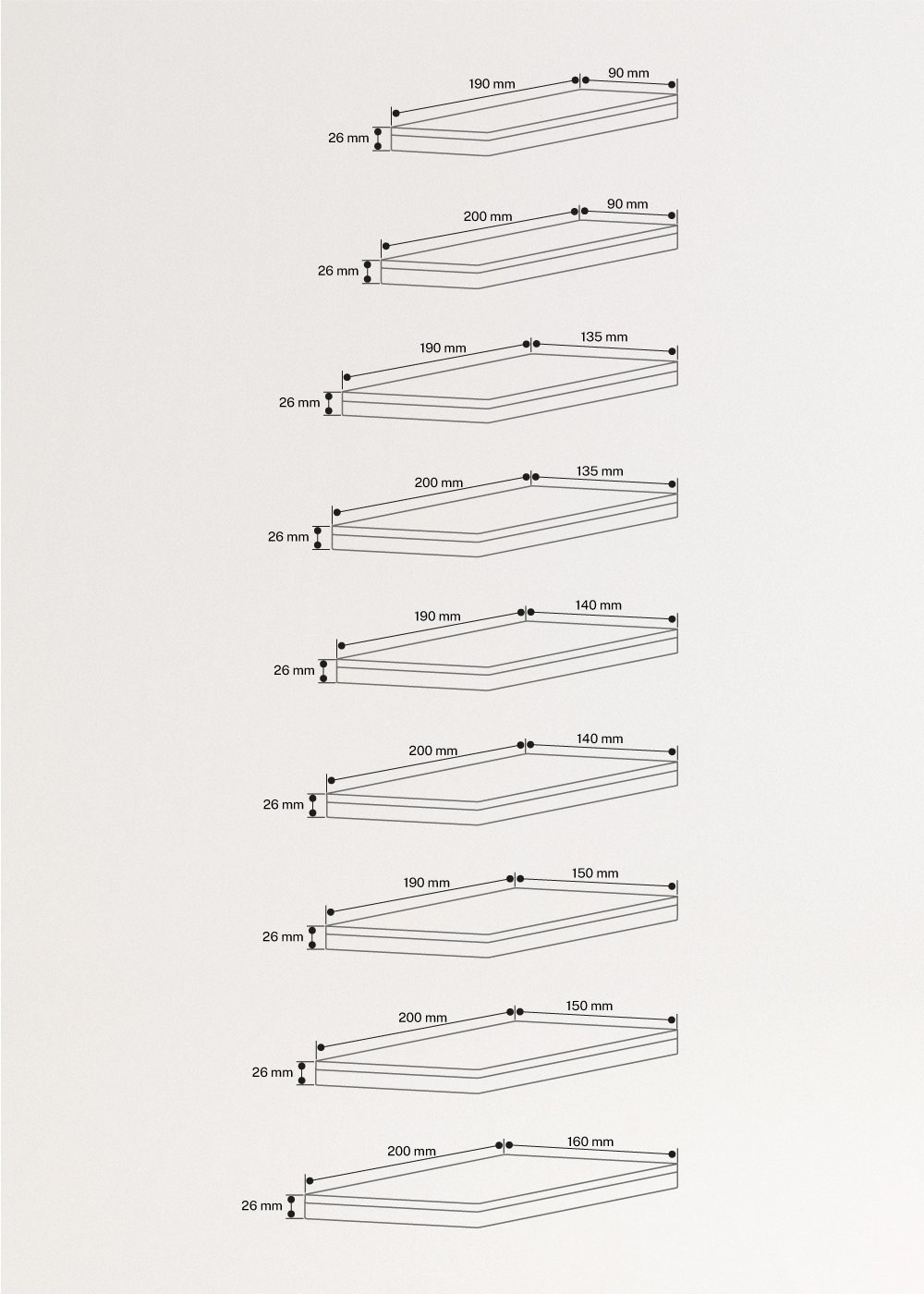 MEMORY FIRM - Materac z pianki termoelastycznej 26cm, medidas foto vertical
