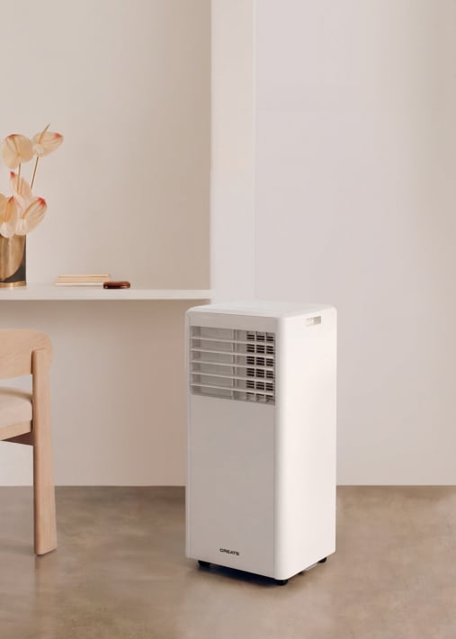 SILKAIR 5000 - Przenośny klimatyzator 3 w 1 5000 BTU z osuszaczem 27 L/dzień