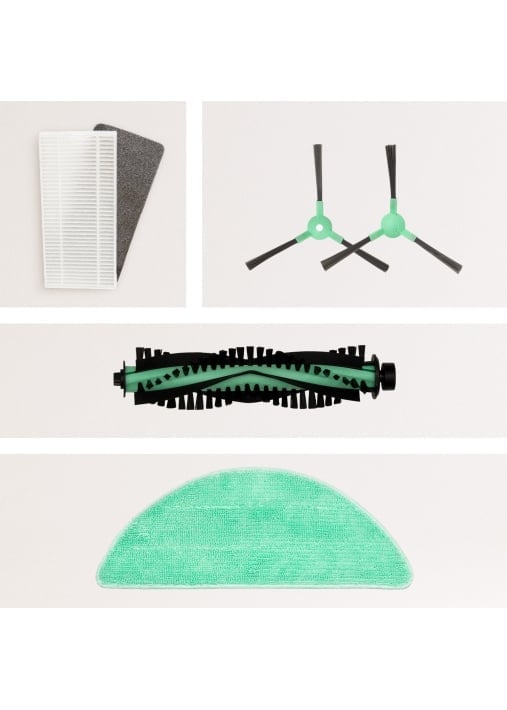 Kup Pack Repuestos (Cepillos + Rodillo + Filtro HEPA + Mopa) para NETBOT S14 - Robot Aspiradora