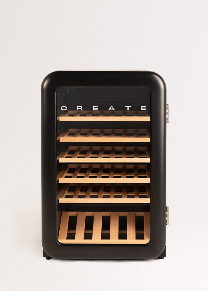 WINECOOLER RETRO XL - Elektryczna piwnica na wino z 45 butelkami, obraz z galerii 2