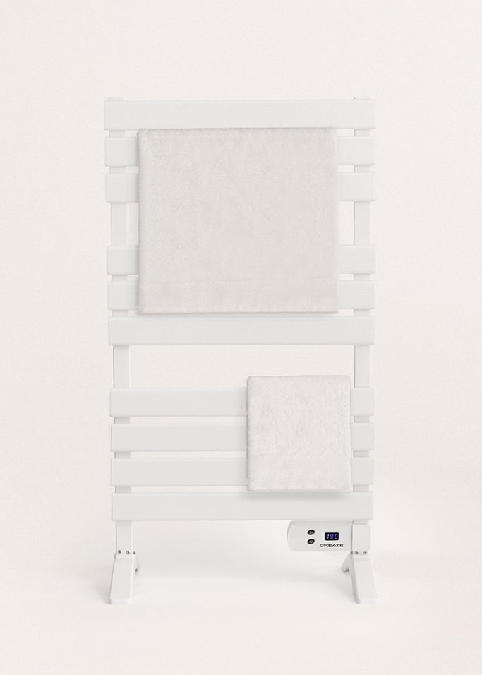 WARM TOWEL - Elektryczny wieszak na ręczniki podłogowy lub ścienny 500W, obraz z galerii 2
