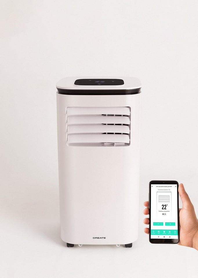 SILKAIR CONNECT 24L - Przenośny klimatyzator 3 w 1 WiFi 9000 BTU, obraz z galerii 4