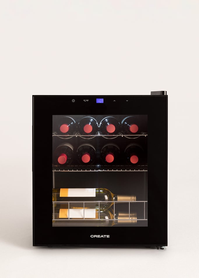 WINECOOLER WOOD L15 - Elektryczna chlodziarka do wina na 15 butelek, obraz z galerii 2