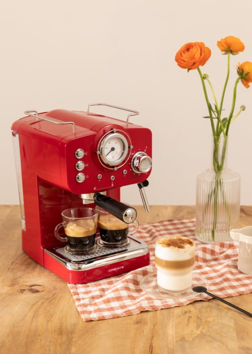Kup THERA RETRO GLOSS - Ekspres do kawy espresso z blyszczacym wykonczeniem