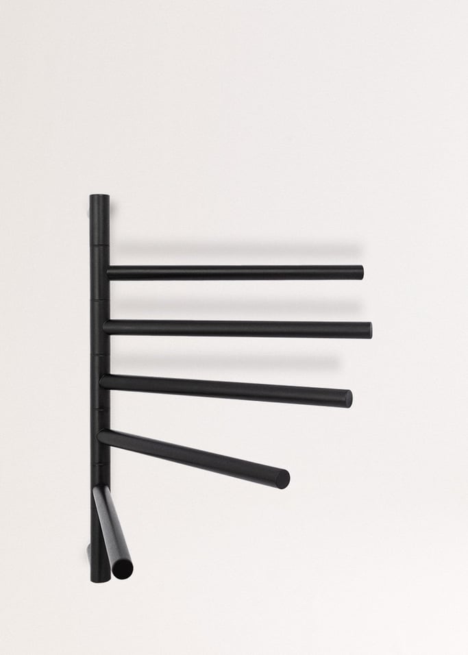 WARM TOWEL MINIMAL - Elektryczny wieszak 80W na ręczniki z prętami obrotowymi 180º, obraz z galerii 6