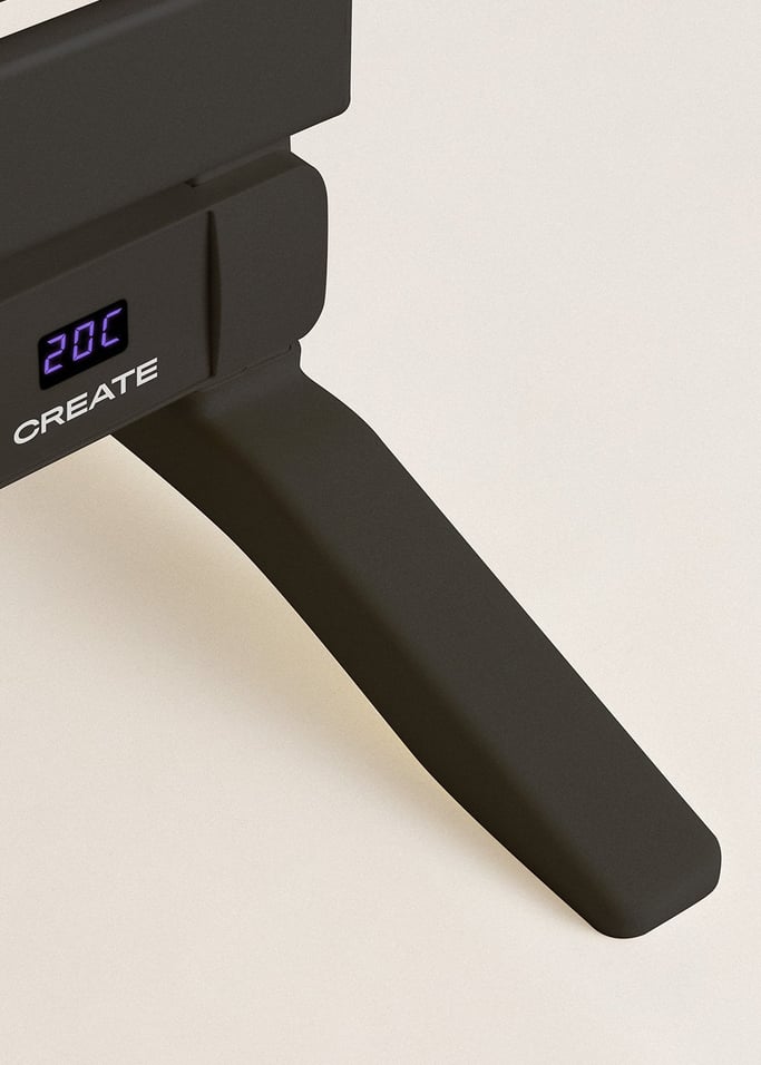 WARM TOWEL - Elektryczny wieszak na ręczniki podłogowy lub ścienny 500W, obraz z galerii 5