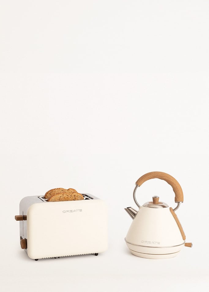 Pack toster TOAST RETRO + czajnik elektryczny KETTLE RETRO, obraz z galerii 1