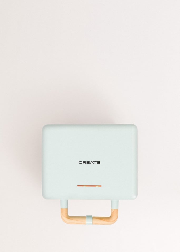 Pack POPCORN MAKER RETRO Palomitero + STONE STUDIO Doble Sandwichera grill i gofrera , obraz z galerii 5