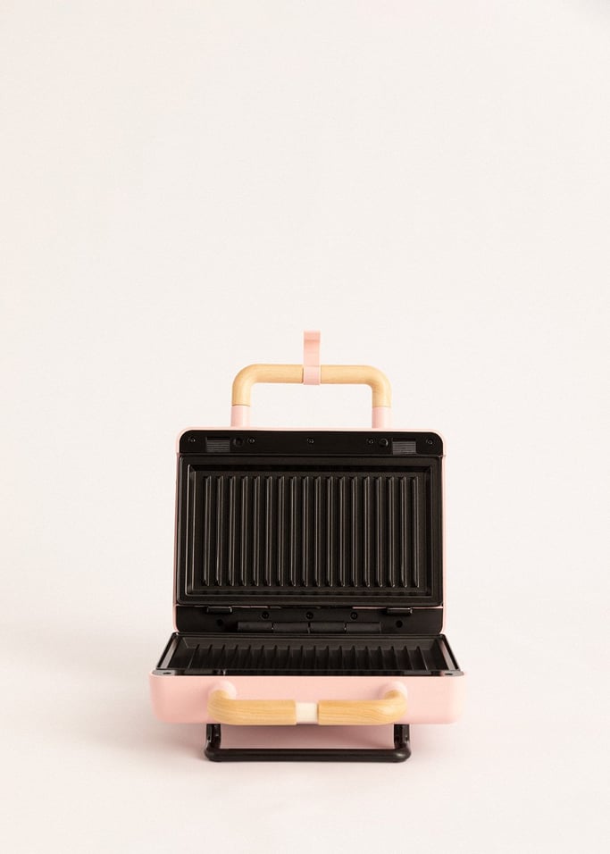 Pack POPCORN MAKER RETRO Palomitero + STONE STUDIO Doble Sandwichera grill i gofrera , obraz z galerii 6