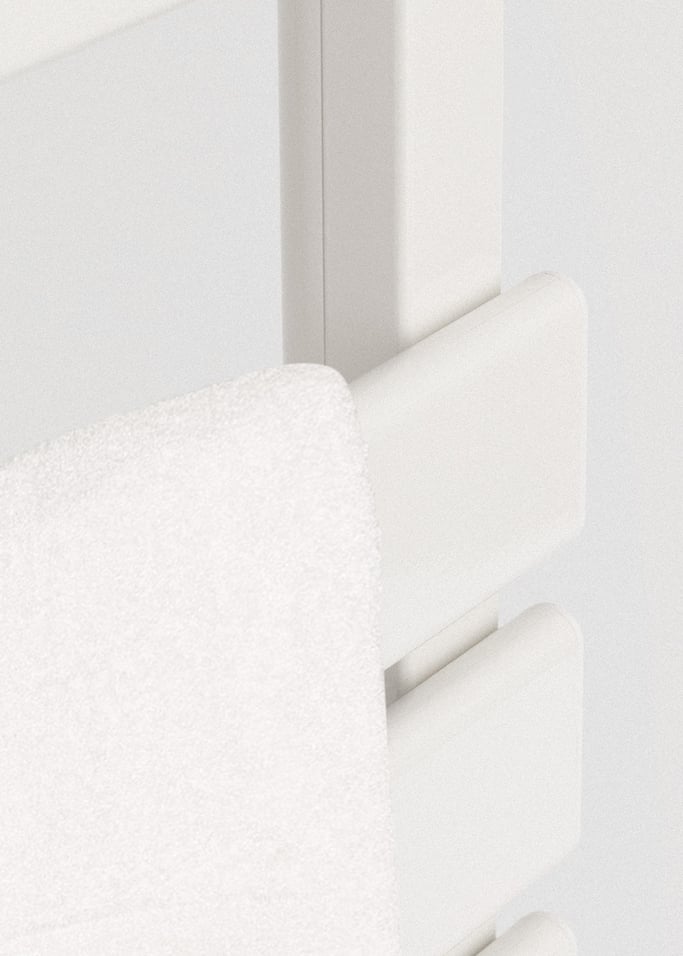 WARM TOWEL - Elektryczny wieszak na ręczniki podłogowy lub ścienny 500W, obraz z galerii 6