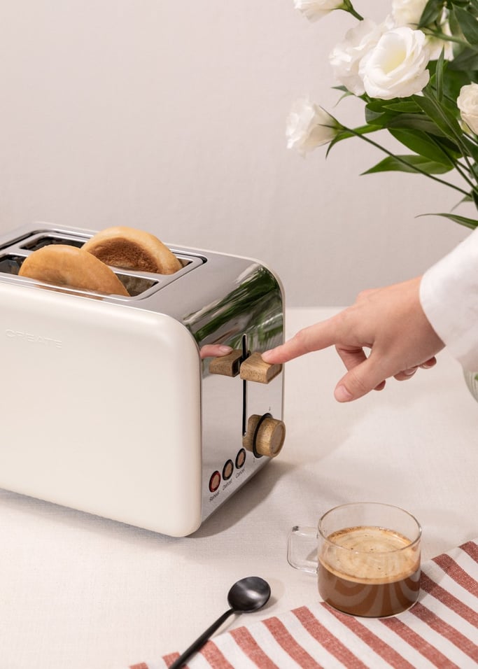 TOAST RETRO - Toster do duzych kromek pieczywa, obraz z galerii 2