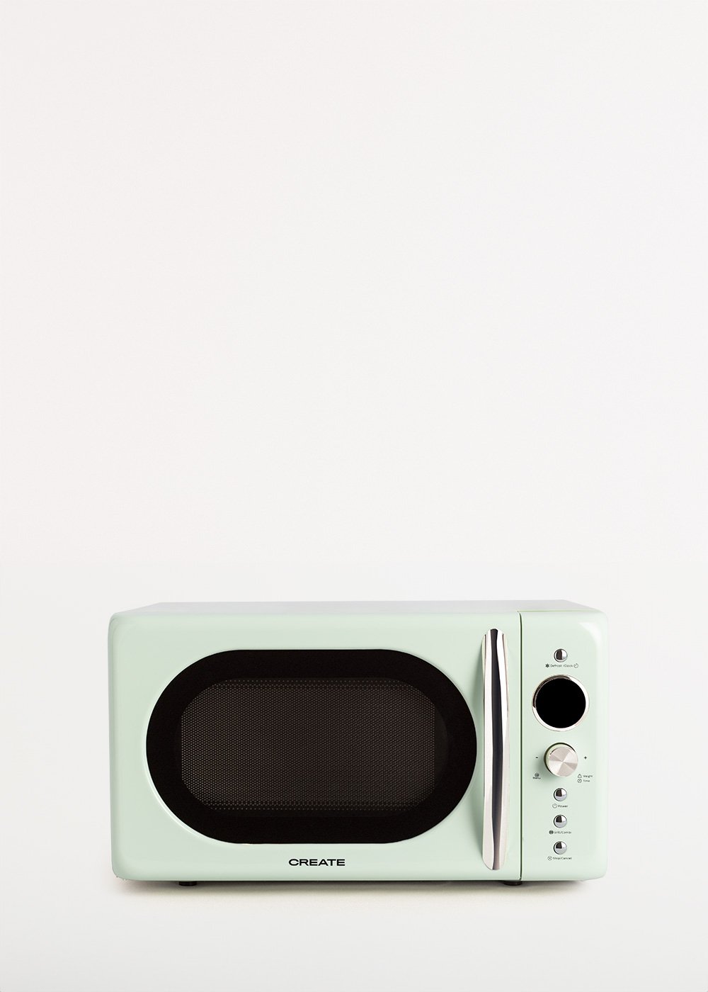 Kuchenka mikrofalowa z grillem o mocy 900 W - MICROWAVE RETRO - Create