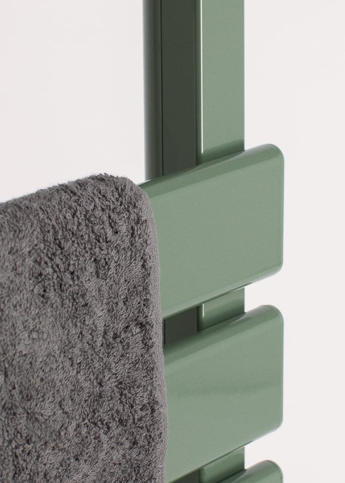 WARM TOWEL - Elektryczny wieszak na ręczniki podłogowy lub ścienny 500W, obraz z galerii 5