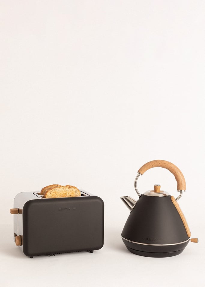 Pack toster TOAST RETRO + czajnik elektryczny KETTLE RETRO, obraz z galerii 1