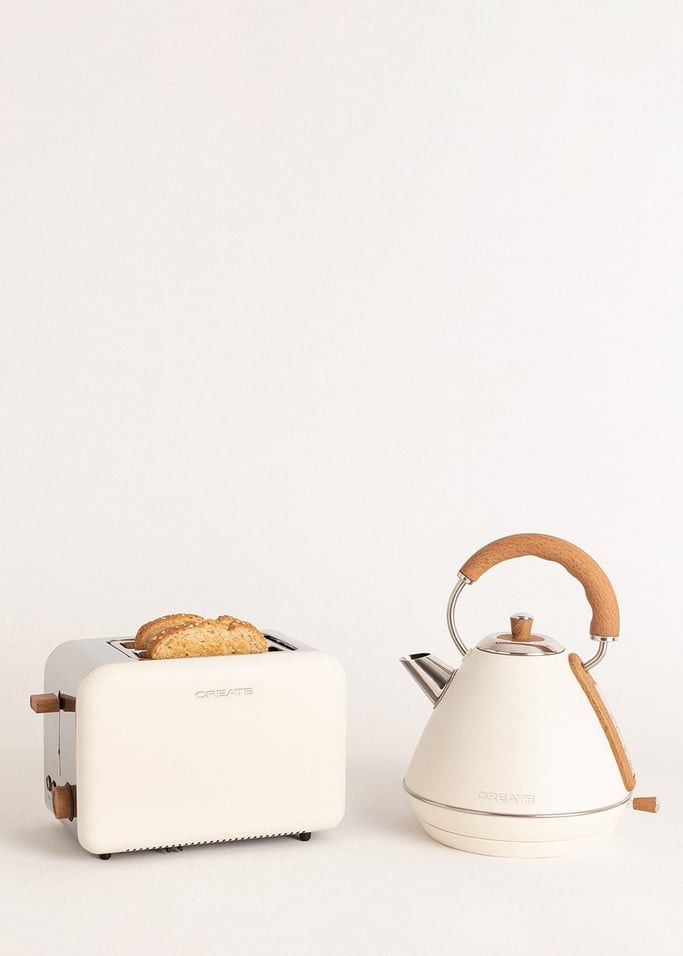 Pack toster TOAST RETRO + czajnik elektryczny KETTLE RETRO, obraz z galerii 1