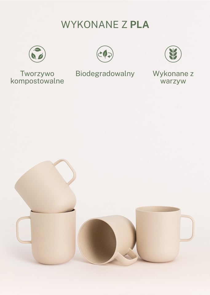 KITCHENWARE OUTDOOR ECO - Zestaw 4 kubków ogrodowych, obraz z galerii 4