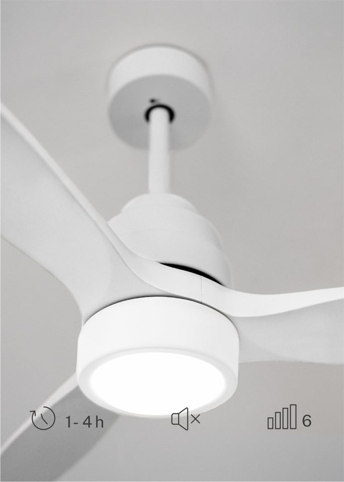 WIND STYLANCE - Wentylator sufitowy 40W cichy 100% drewna różne rozmiary, obraz z galerii 4