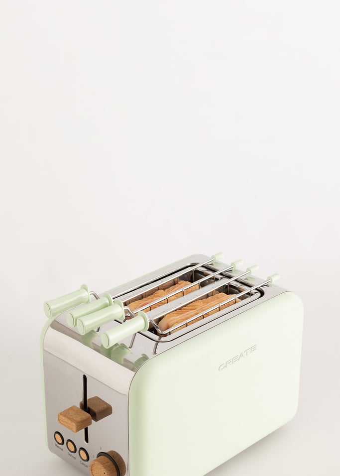 KOMPLET 2 KRATEK-SZCZYPCÓW do opiekania kanapek w tosterze Toast Retro Mały i Toast Stylance Mały , obraz z galerii 5