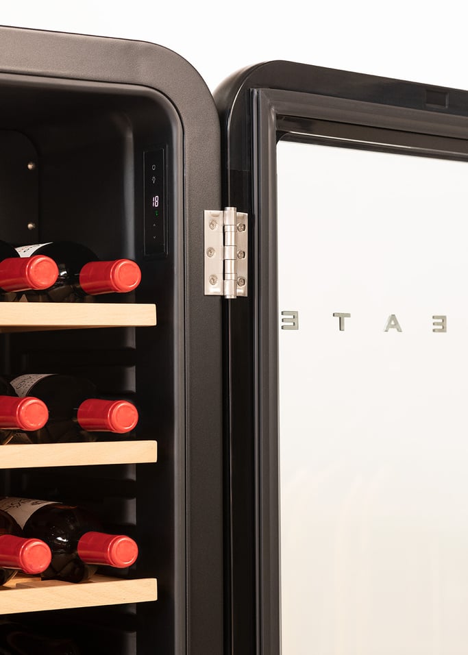WINECOOLER RETRO - Elektryczna chłodziarka do wina w stylu retro na 12, 45 lub 76 butelek, obraz z galerii 7