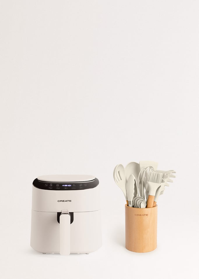 Pack AIR FRYER PRO COMPACT 3.5 L + Komplet akcesoriów kuchennych, obraz z galerii 1