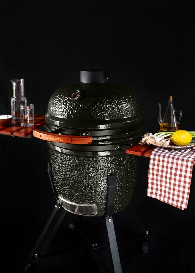BBQ KAMADO - Ceramiczny grill z wędzarnią, obraz z galerii 9