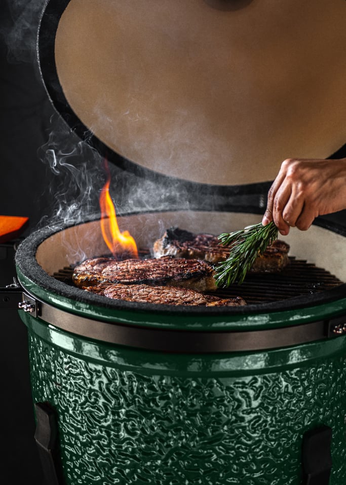 BBQ KAMADO - Ceramiczny grill z wędzarnią, obraz z galerii 2