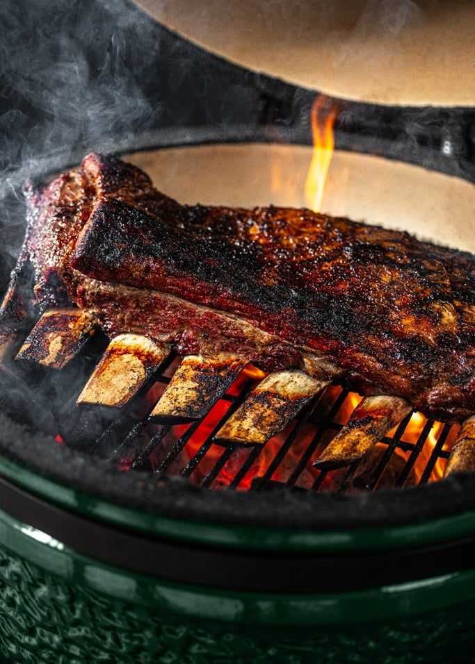 BBQ KAMADO - Ceramiczny grill z wędzarnią, obraz z galerii 5