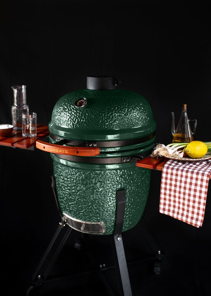 BBQ KAMADO - Ceramiczny grill z wędzarnią, obraz z galerii 9