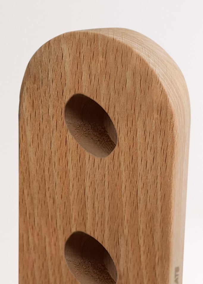 KITCHENWARE STUDIO - Zestaw 4 przyborów kuchennych z drewnianym stojakiem, obraz z galerii 4