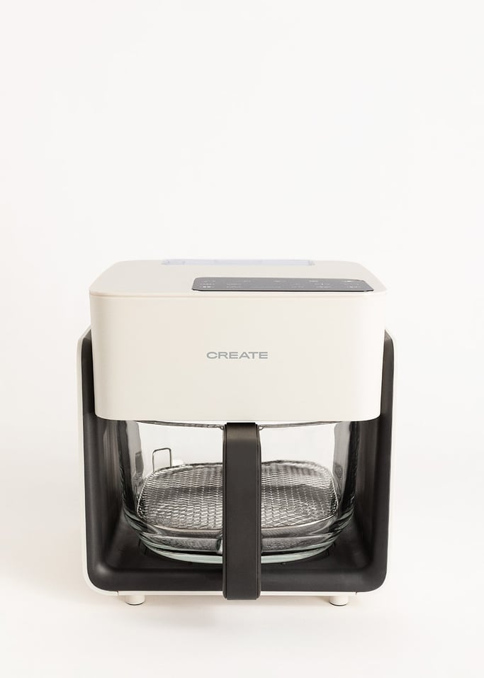 AIR FRYER STUDIO CRYSTAL - Frytkownica beztłuszczowa szklana 4,2 l z opcjonalnym parowarem, obraz z galerii 6