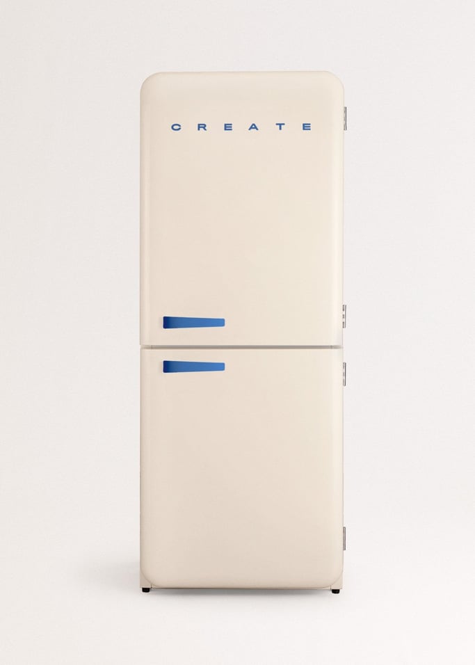 FRIDGE RETRO COMBI - Lodówka kombinowana w stylu retro 401L, obraz z galerii 2