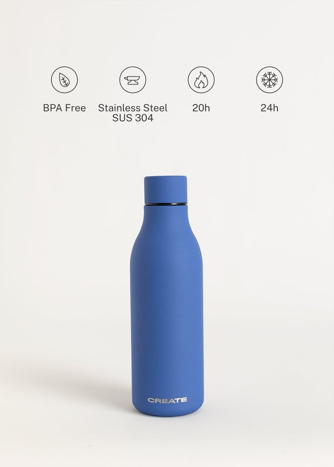 BOTTLE STUDIO - Butelka termiczna ze stali nierdzewnej 550 ml, obraz z galerii 4