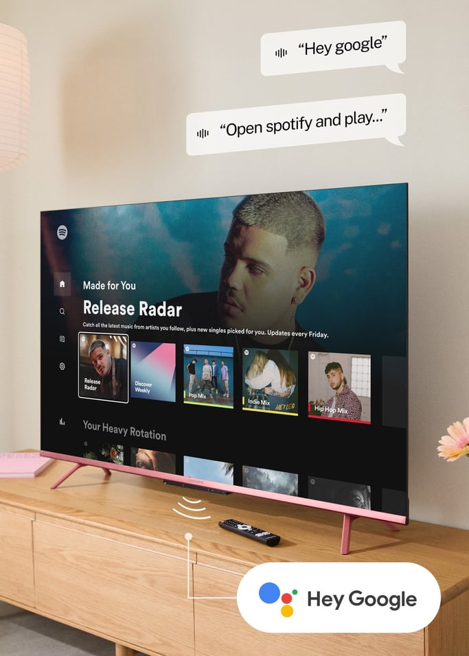 TV COLOR STUDIO - QLED 4K Smart TV z ekranem antyodblaskowym i kolorową ramą, obraz z galerii 4