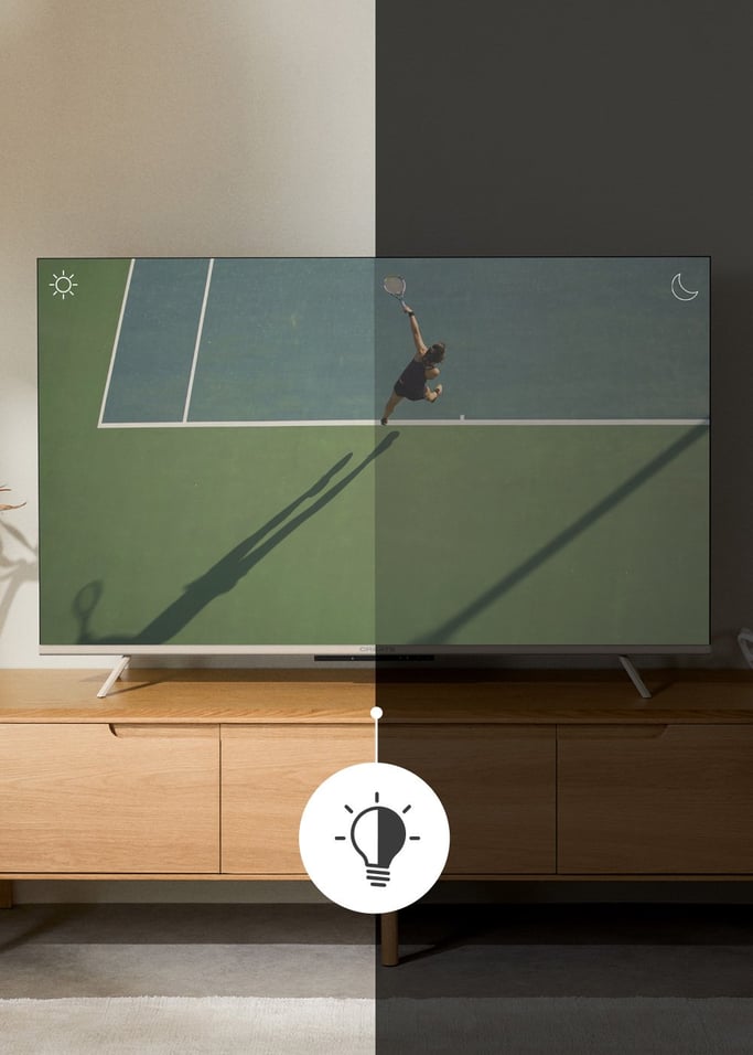 TV COLOR STUDIO - QLED 4K Smart TV z ekranem antyodblaskowym i kolorową ramą, obraz z galerii 5