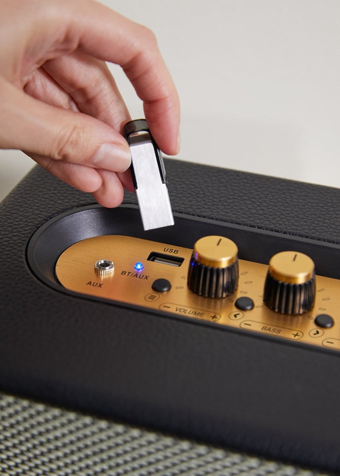 SPEAKER RETRO - Przenośny głośnik z Bluetooth, USB i AUX , obraz z galerii 3