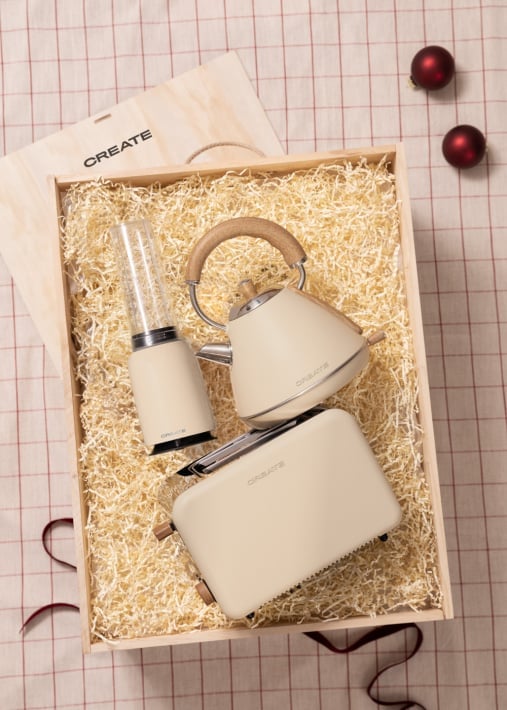 Kup TEA TIME BOX - Zestaw podarunkowy z czajnikiem elektrycznym + tosterem + książką