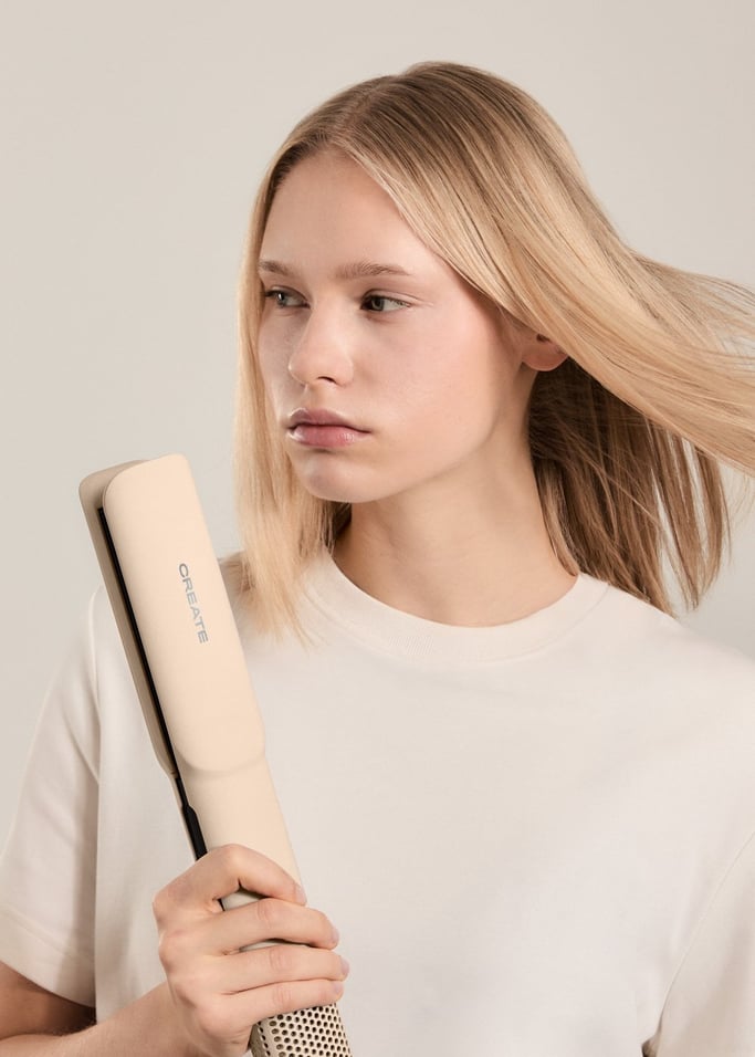 CERAMIC AIR STYLER DUAL - Jonowa prostownica-suszarka 2 w 1 do mokrych lub suchych włosów z powłoką ceramiczną, obraz z galerii 7