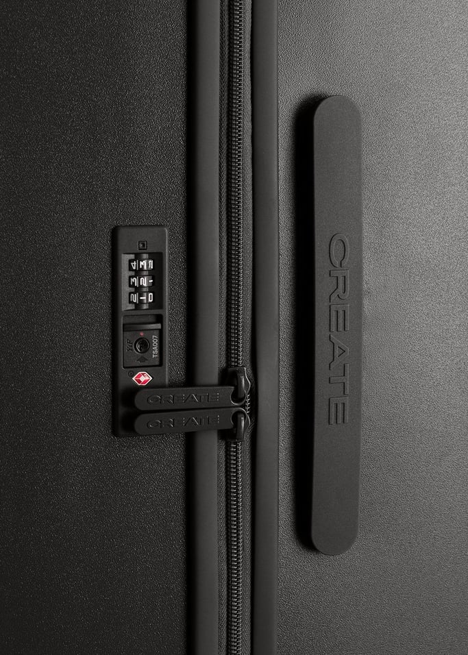 LUGGAGE STUDIO - Sztywna walizka z poliwęglanu z zamkiem TSA i wielokierunkowymi kółkami, obraz z galerii 3