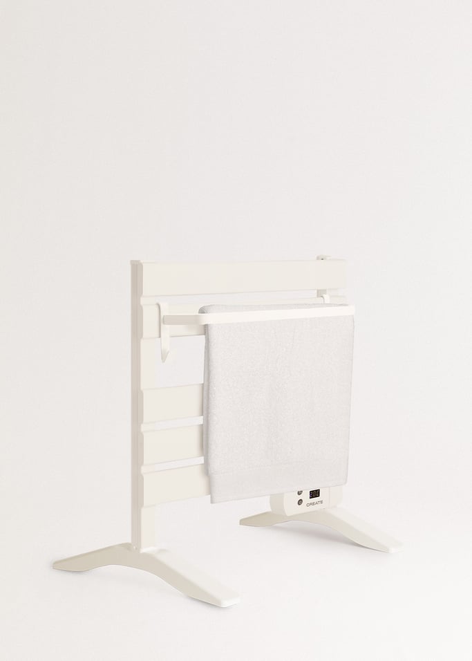 WARM TOWEL MINI - Elektryczny wieszak na ręczniki podłogowo-ścienny 150W, obraz z galerii 1