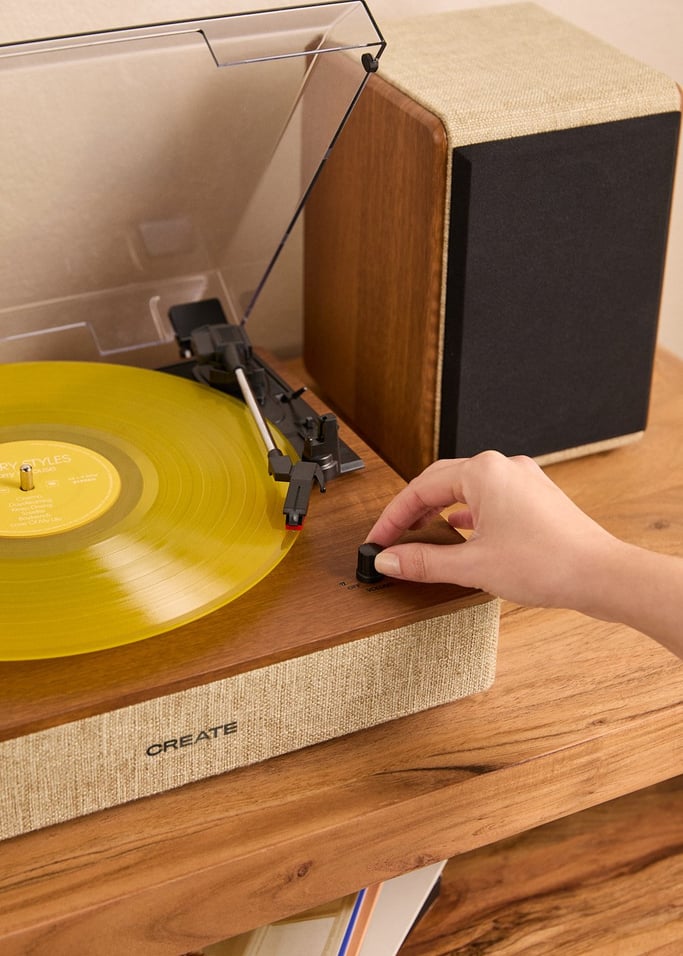 RECORD PLAYER PRO - Gramofon z 2 zewnętrznymi głośnikami, Bluetooth i wyjściem RCA, obraz z galerii 4