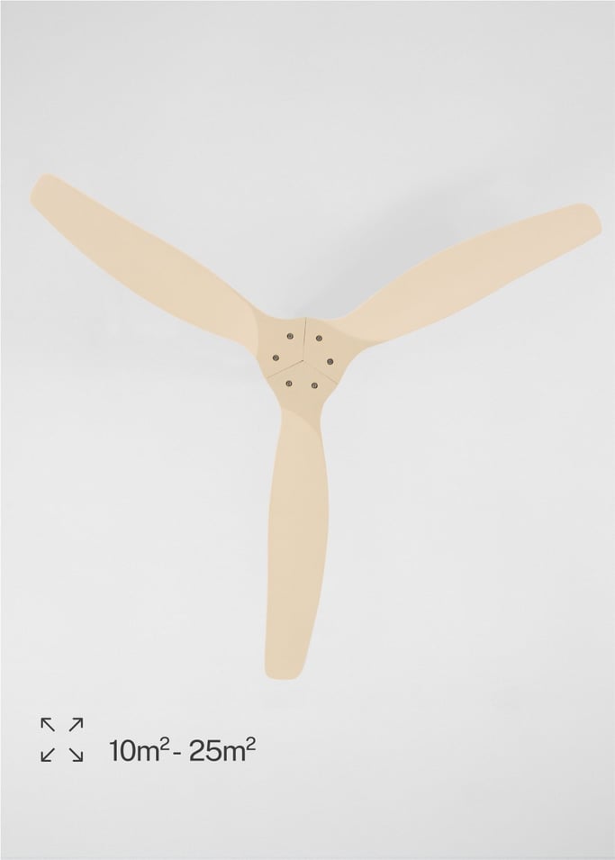 WIND CALM - Cichy wentylator sufitowy 40W z technicznymi łopatkami ABS w różnych rozmiarach, obraz z galerii 5