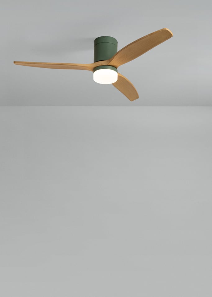 WIND CALM - Cichy wentylator sufitowy 40W z technicznymi łopatkami ABS w różnych rozmiarach, obraz z galerii 2