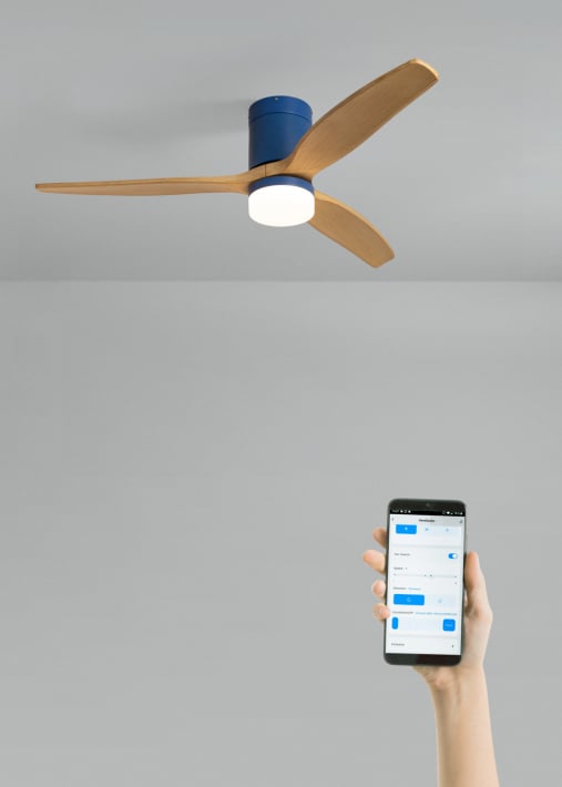 Kup WIND CALM - Cichy wentylator sufitowy 40W z technicznymi łopatkami ABS w różnych rozmiarach